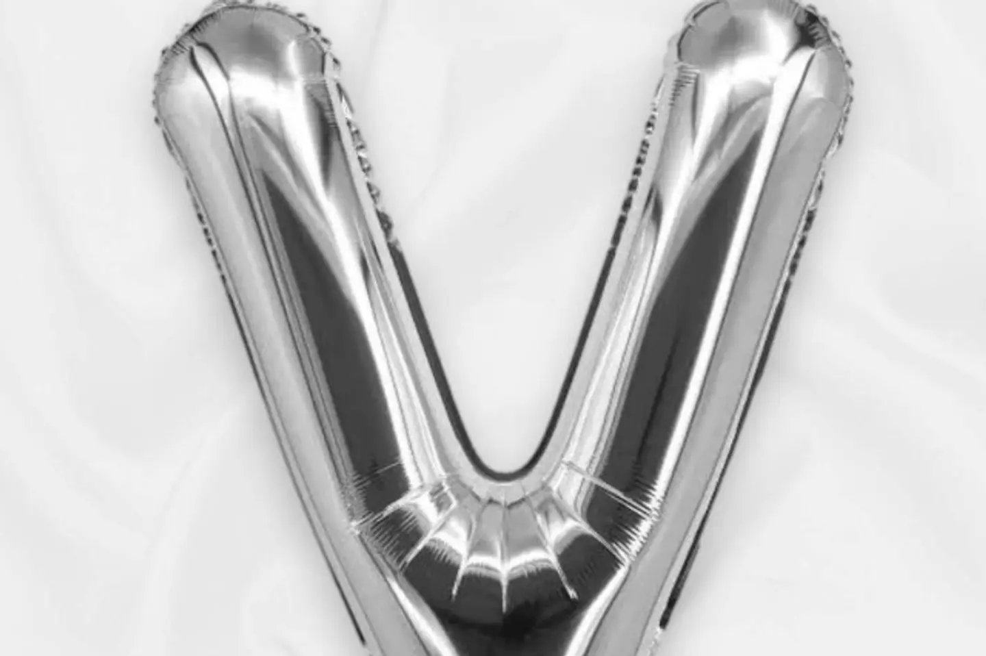 Letter V Balloon