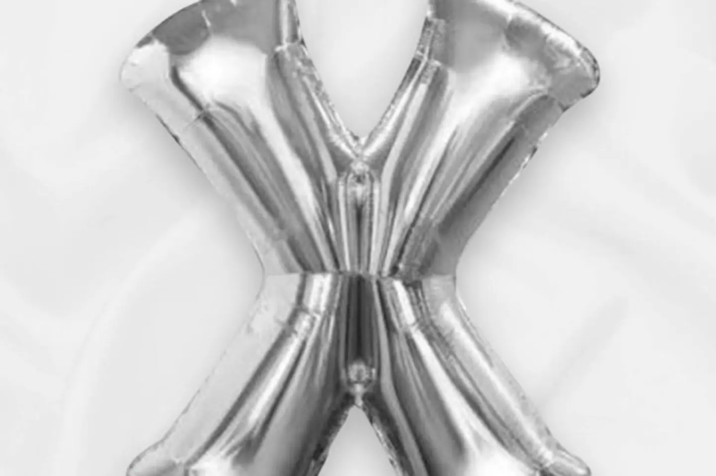 Letter X Balloon