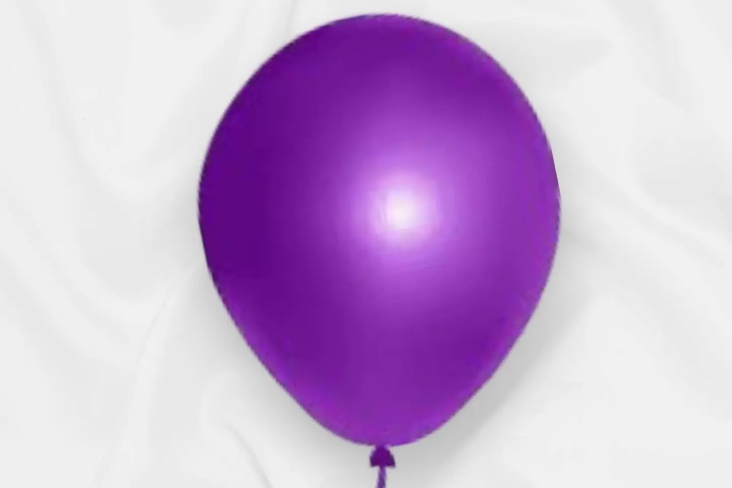 Purple Helium Balloon