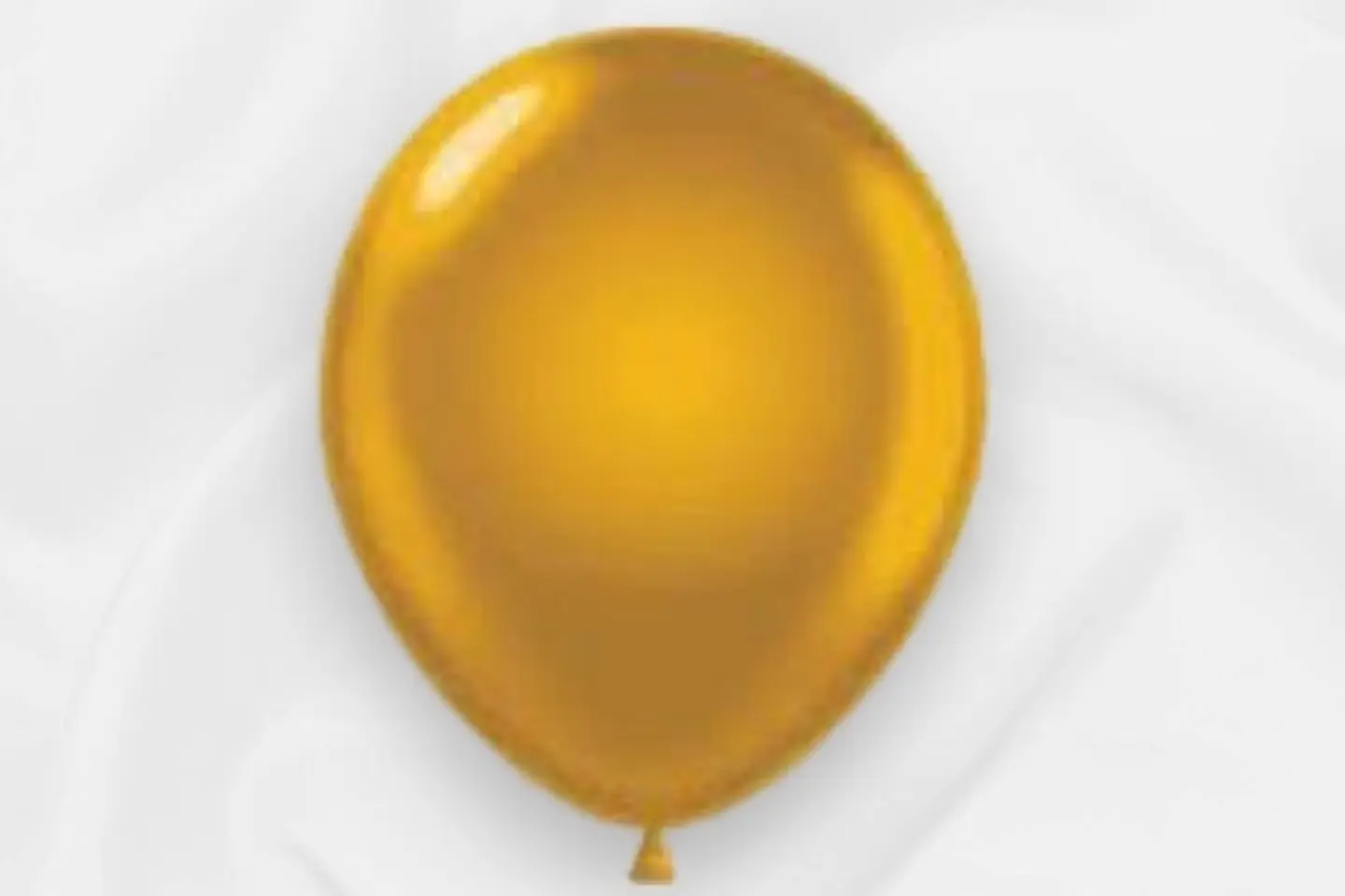 Golden Helium Balloon