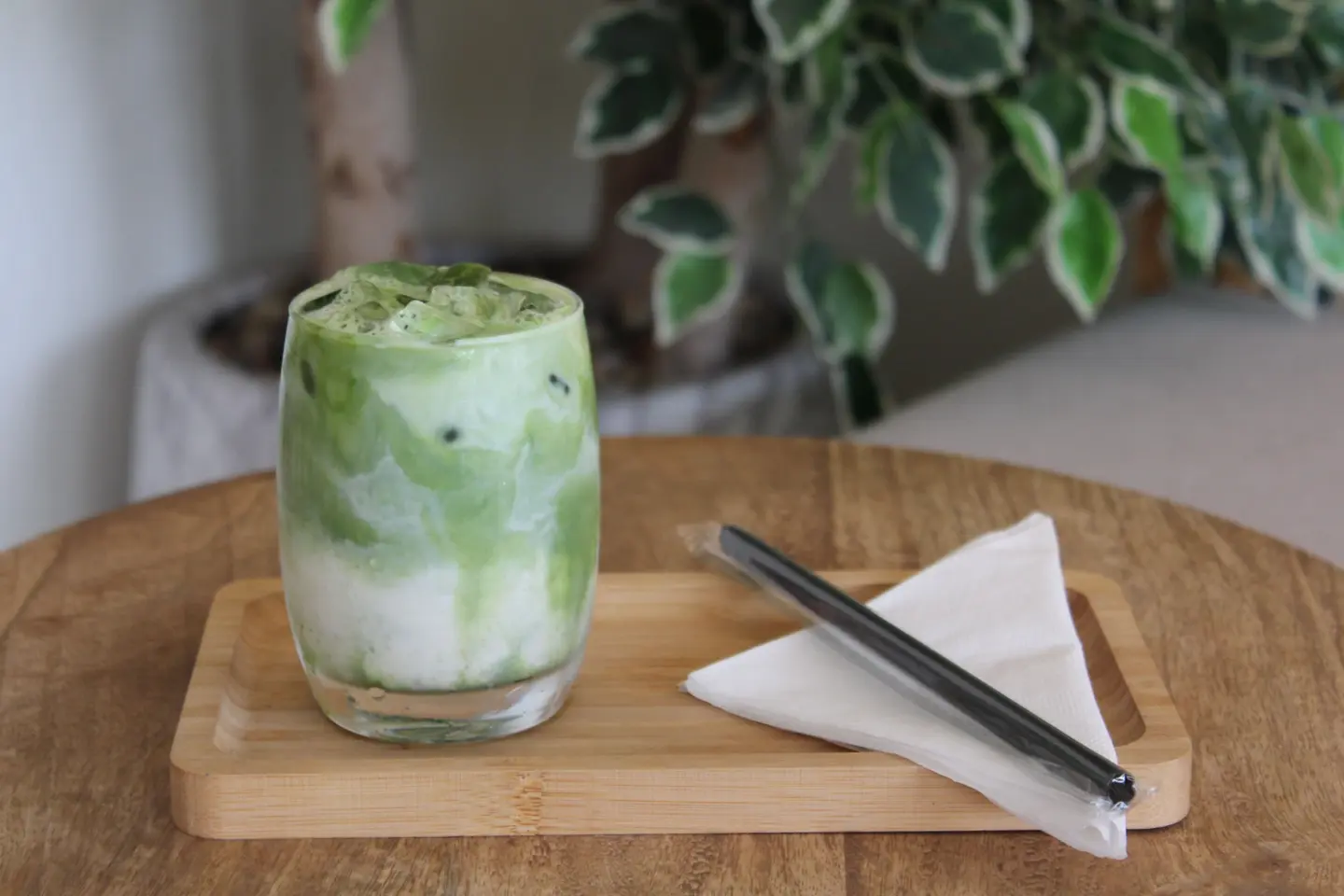 آيس ماتشا لاتيه