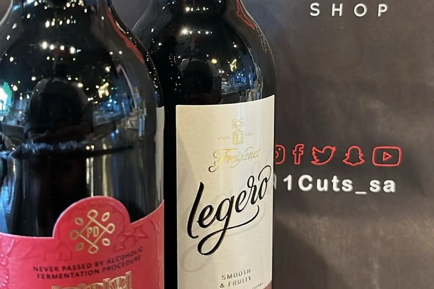Legero Wine Red 250 Ml 1 Bottle