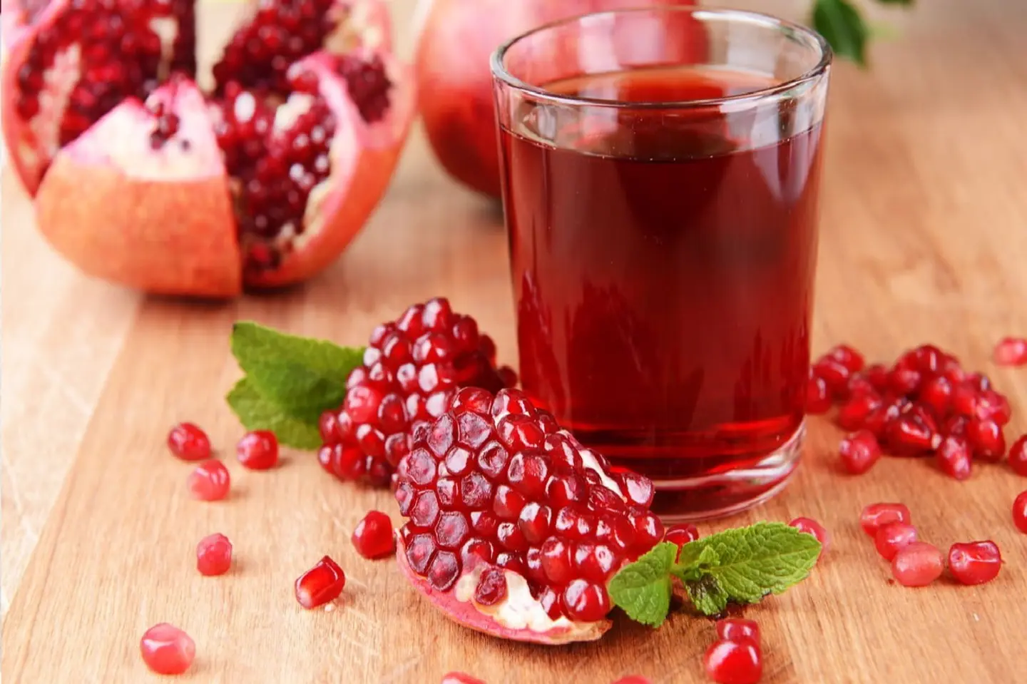 Pomegranate And Blueberry