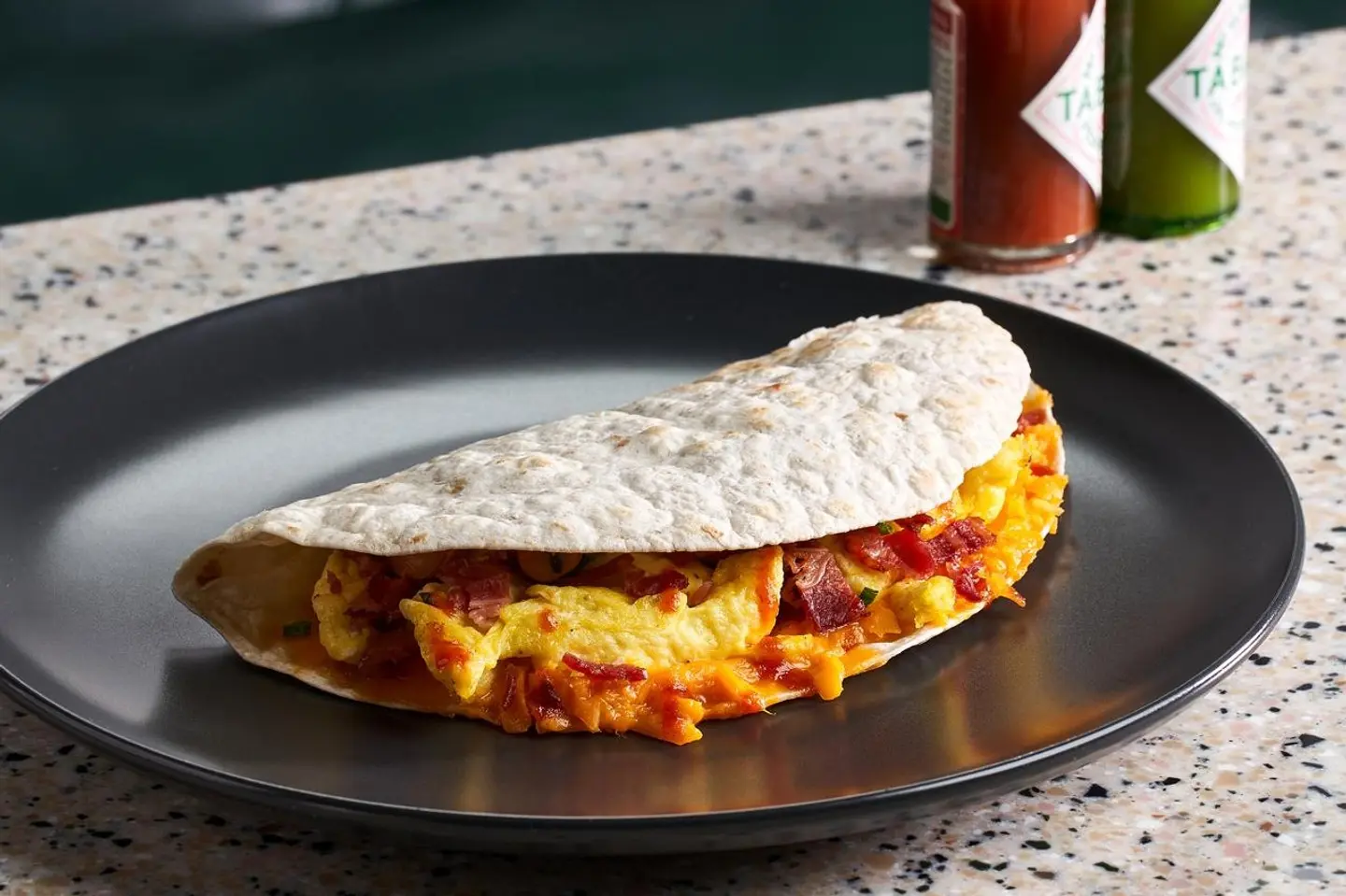 Chilly Egg Quesadillas