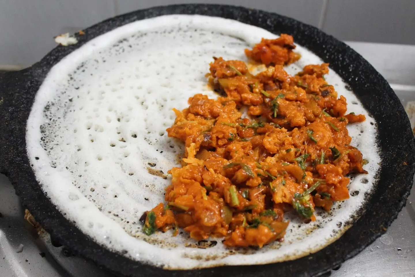 Manchurian Dosa Paneer/Chicken