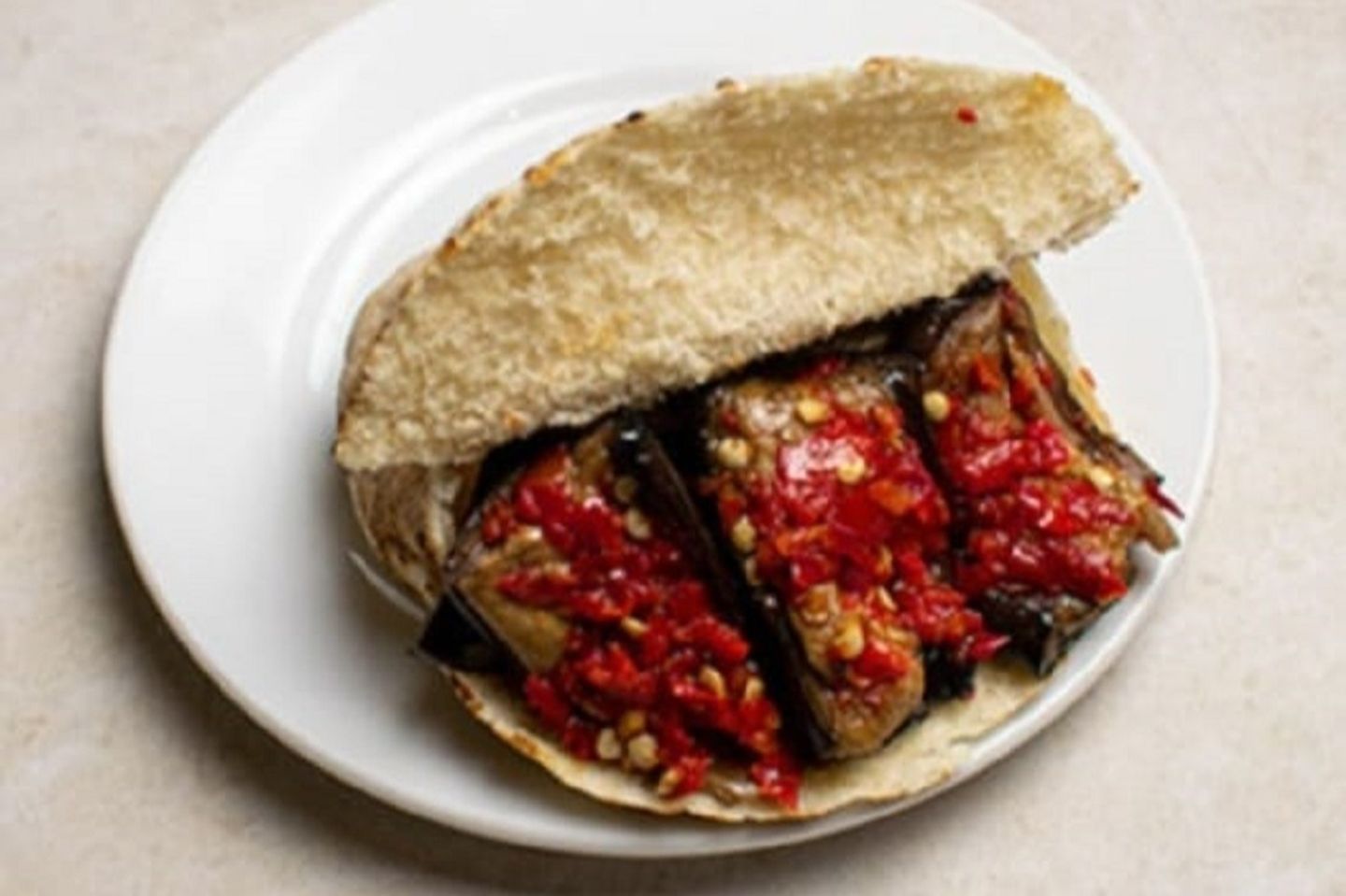 Eggplant  Sandwich
