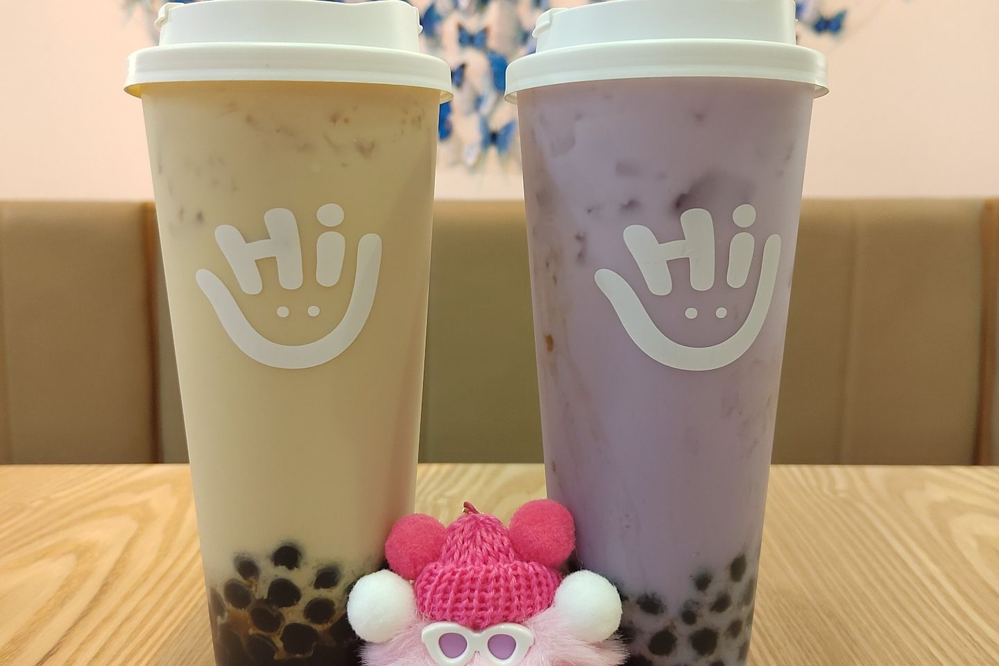 Taro Boba + Boba Milk Tea