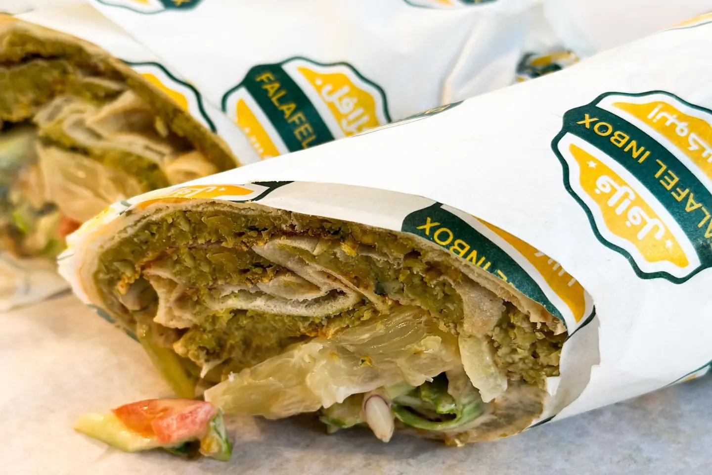 Falafel Pan Seared Bread
