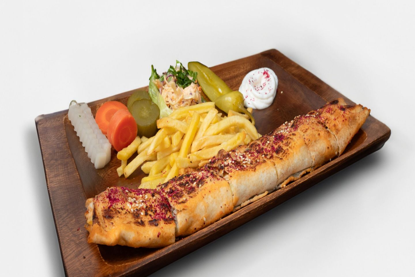 طبلية شاورما دجاج