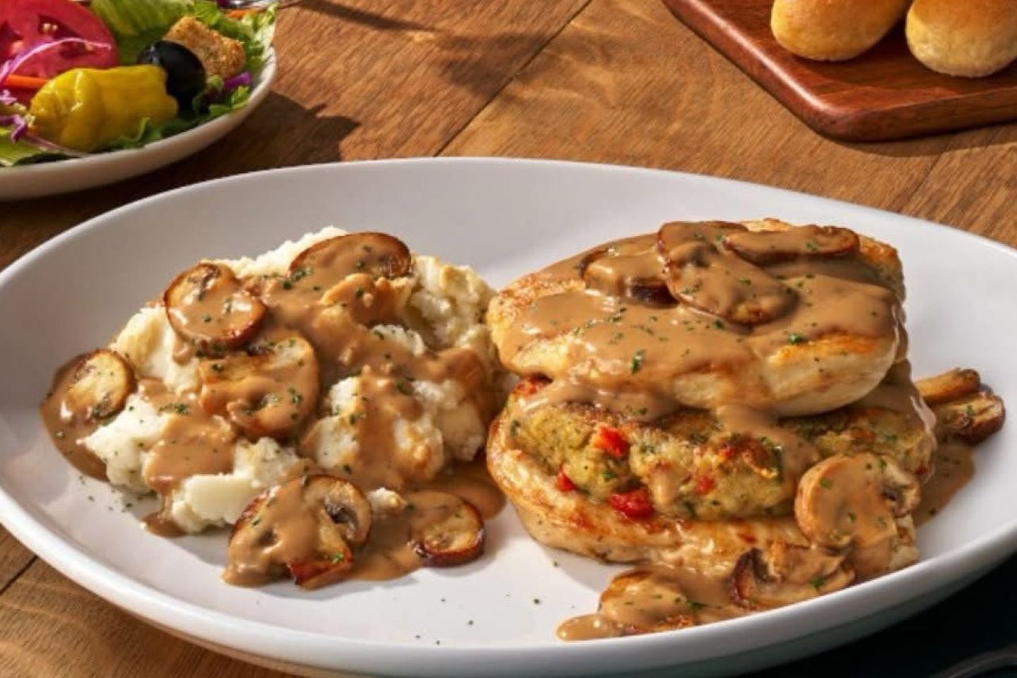 Stuffed Chicken Marsala