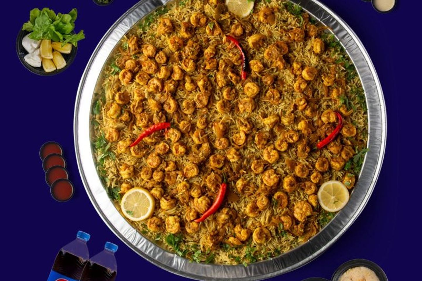 Mubarakiya Shrimp Six