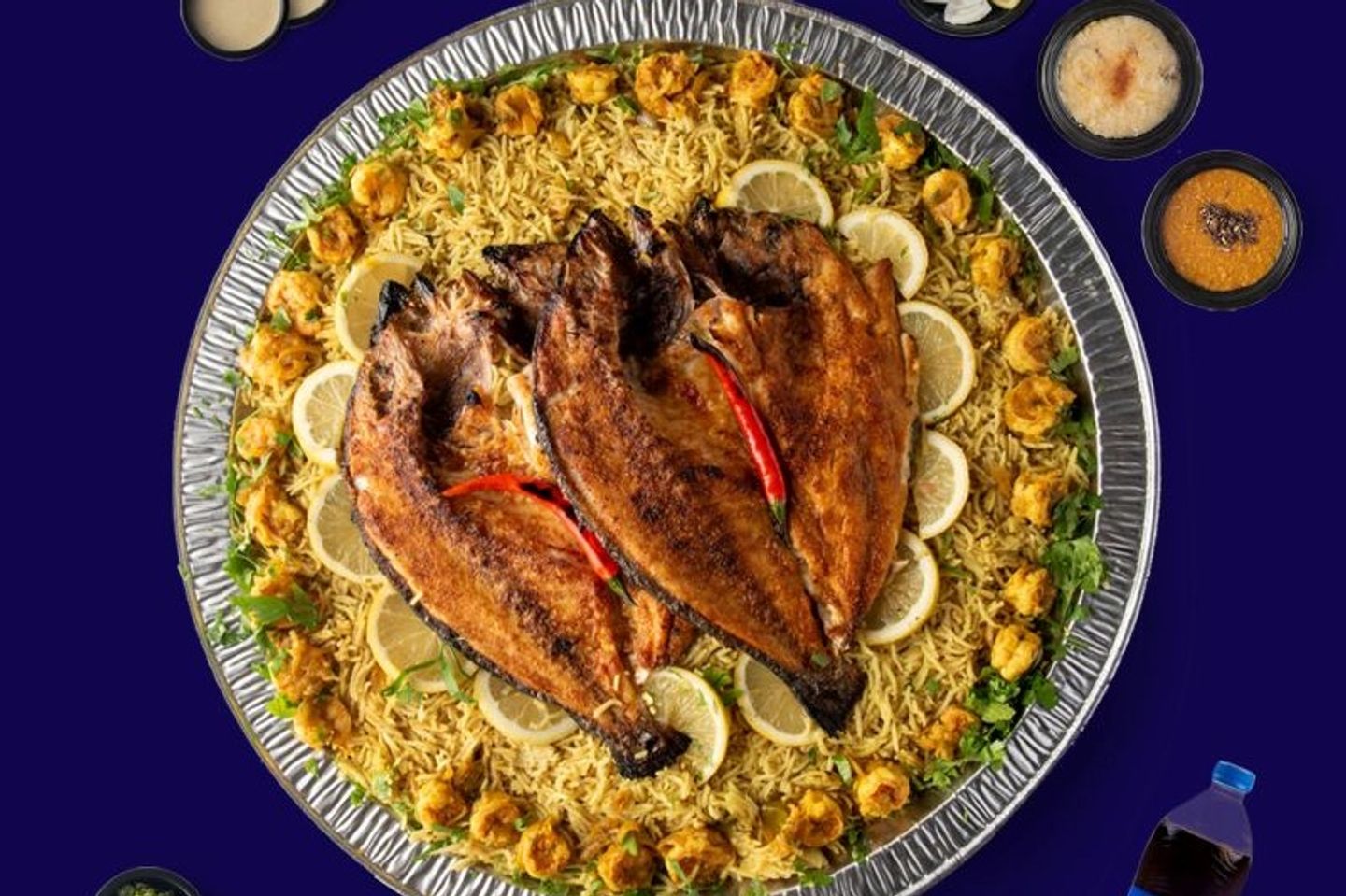 Sea Bream Qamouche With Stuffing Four