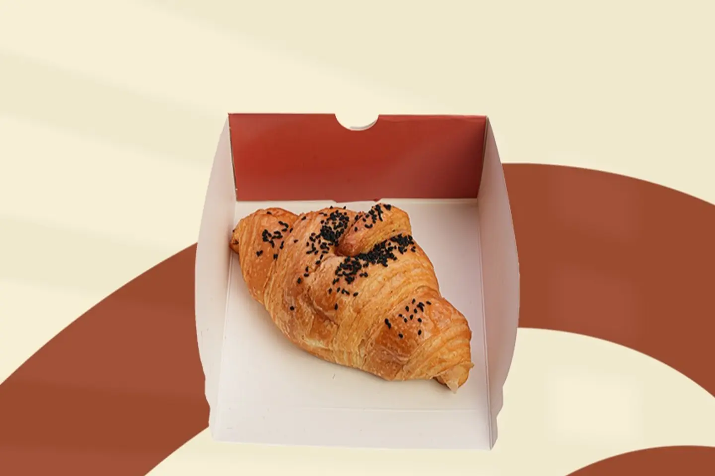 كرواسون جبنة صفراء