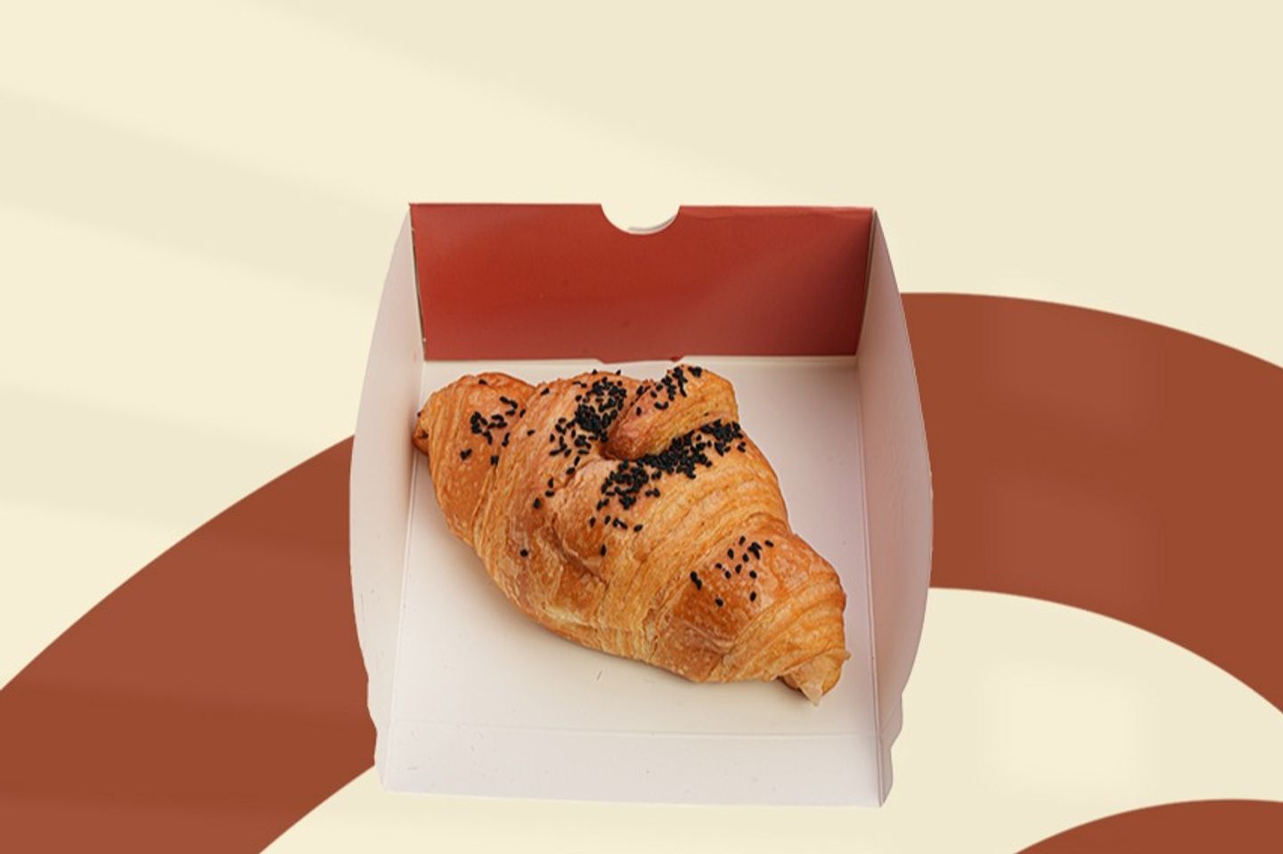 كرواسون جبنة صفراء