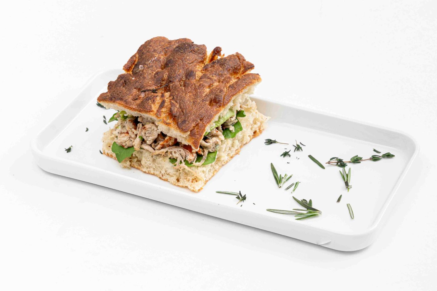 Foccacia/Chiken