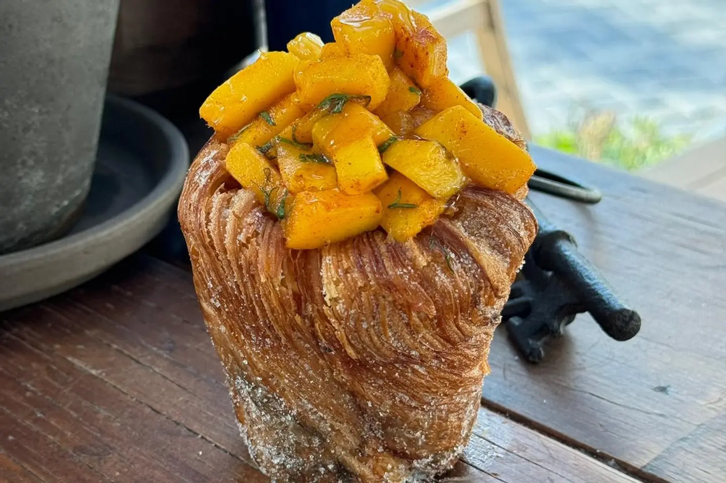 Mango Cajun Seasoning Cruffin