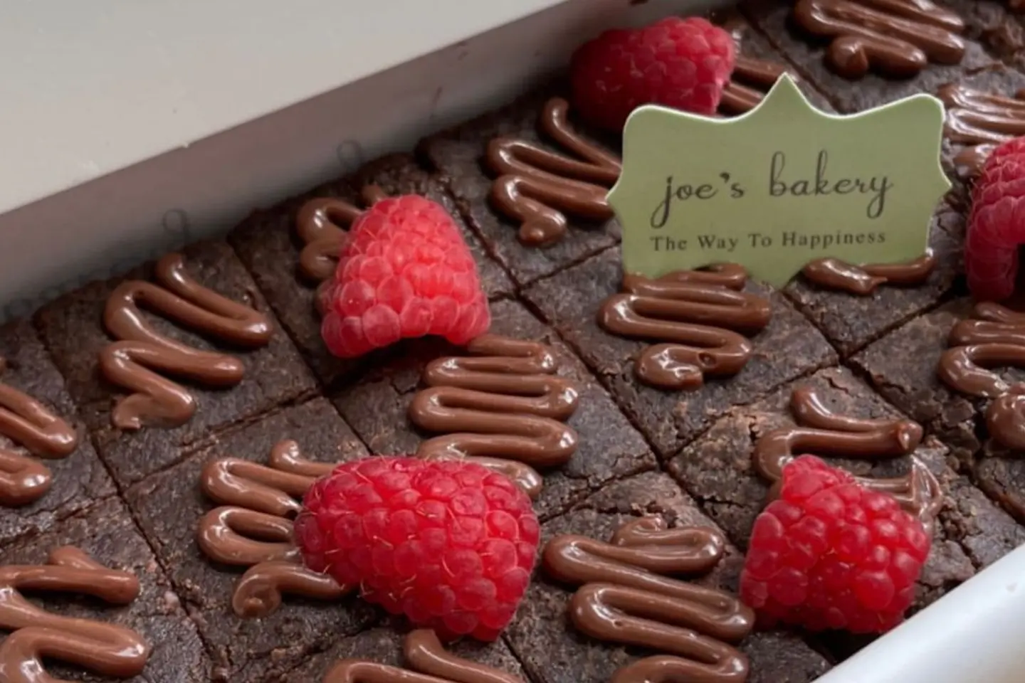 Choco Raspberry Browny