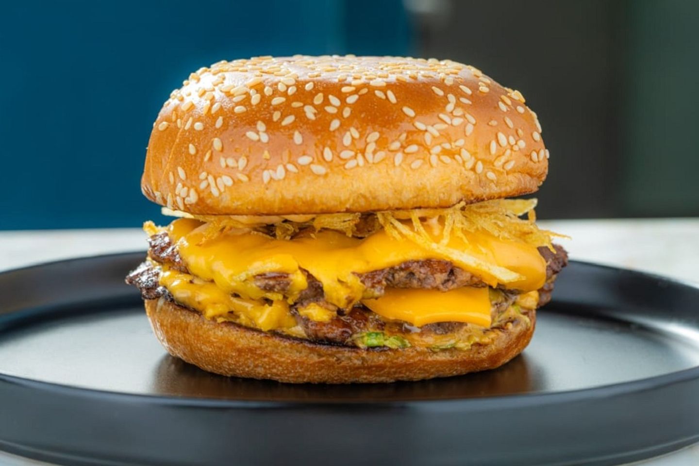 Expended Beef Burger