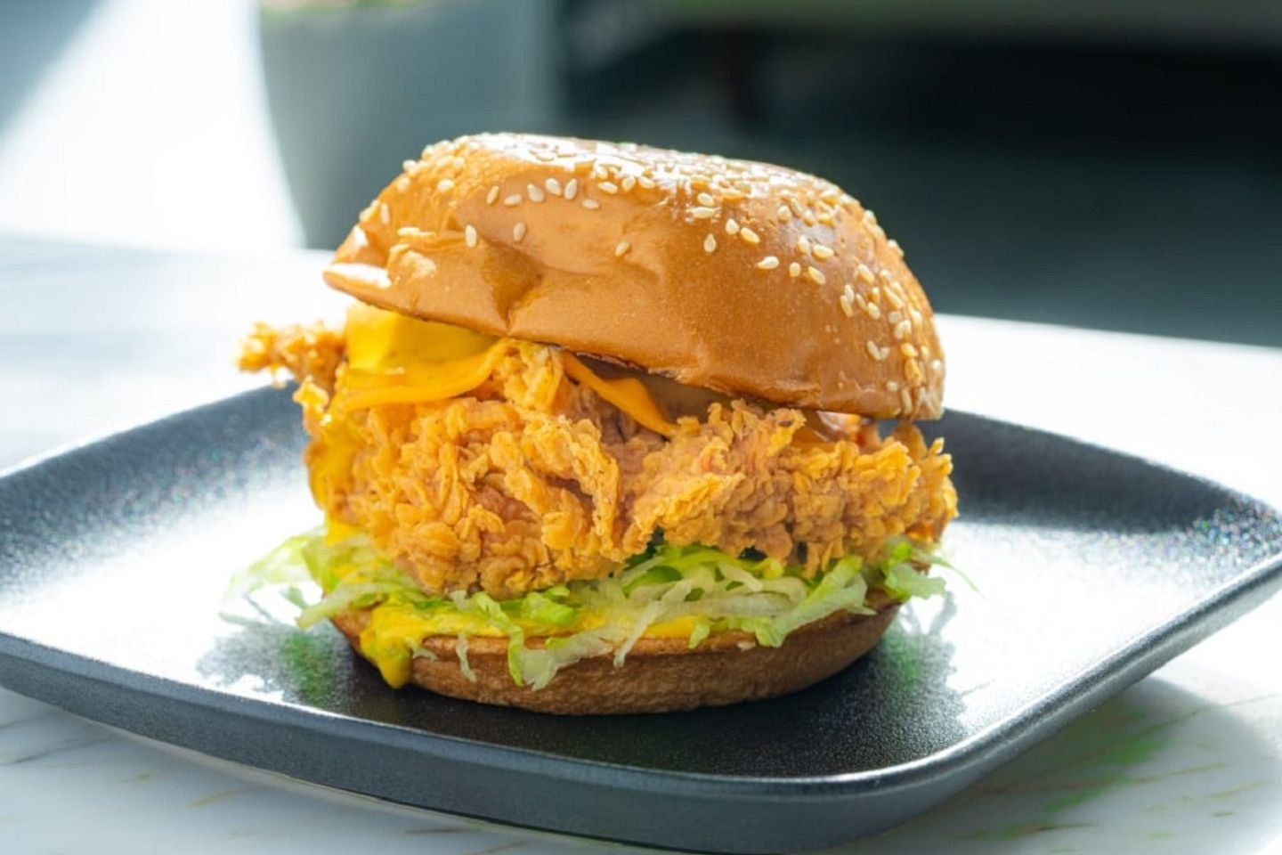 Crunchy Chicken Burger