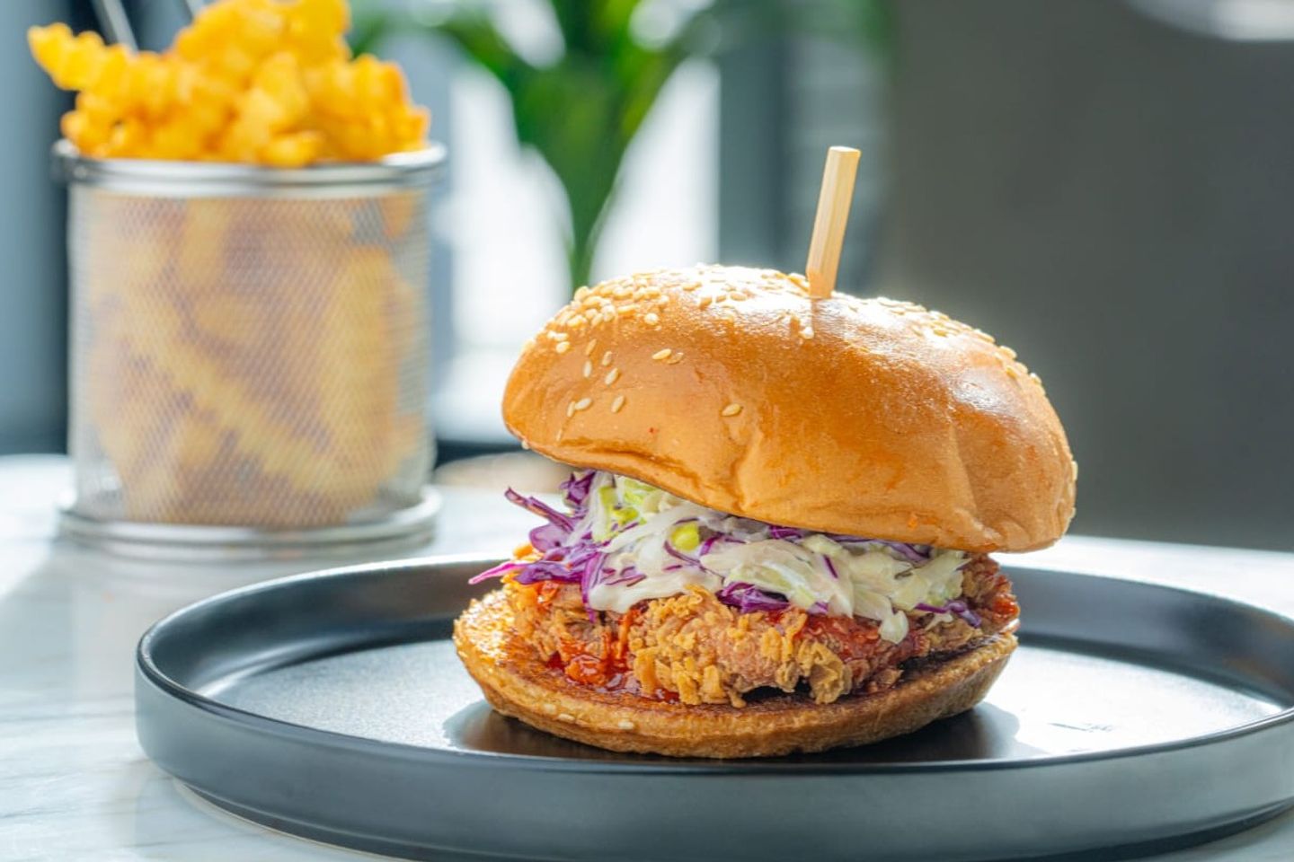 Impression Chicken Burger