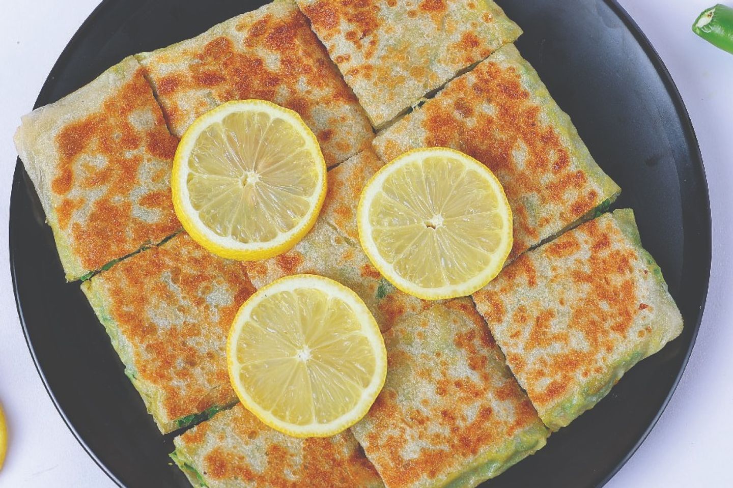 Cheddar Vegetables Mutabak
