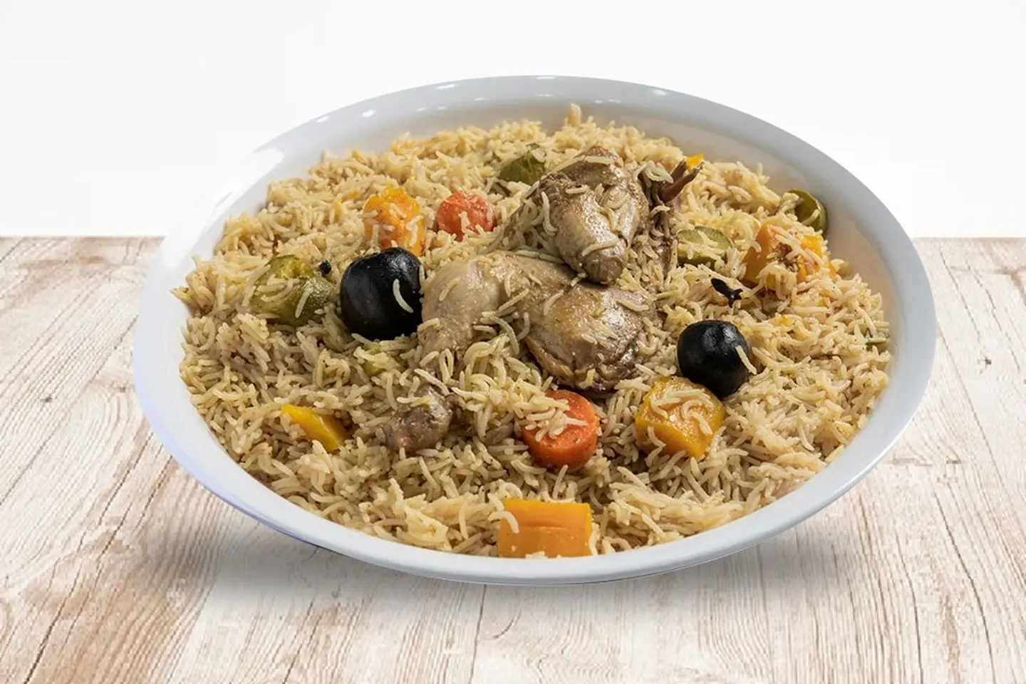 نص مضغوط دجاج كلاسيك أبيض