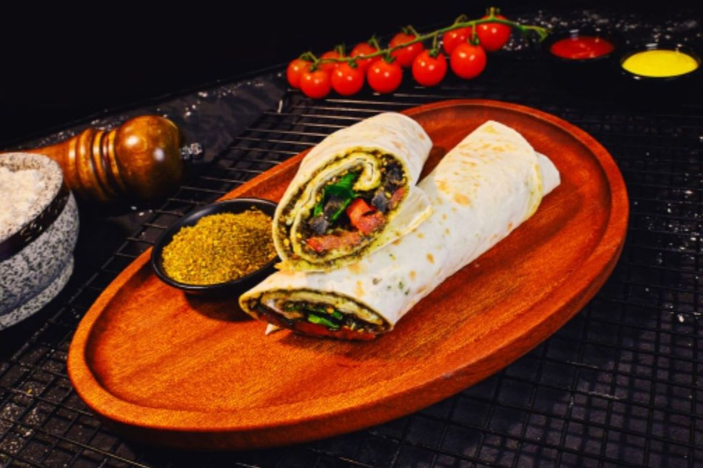 زعتر بالخضار