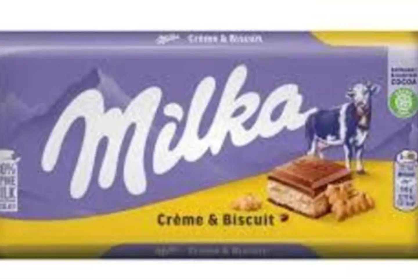 Milka Cream And Biscuit 100 G