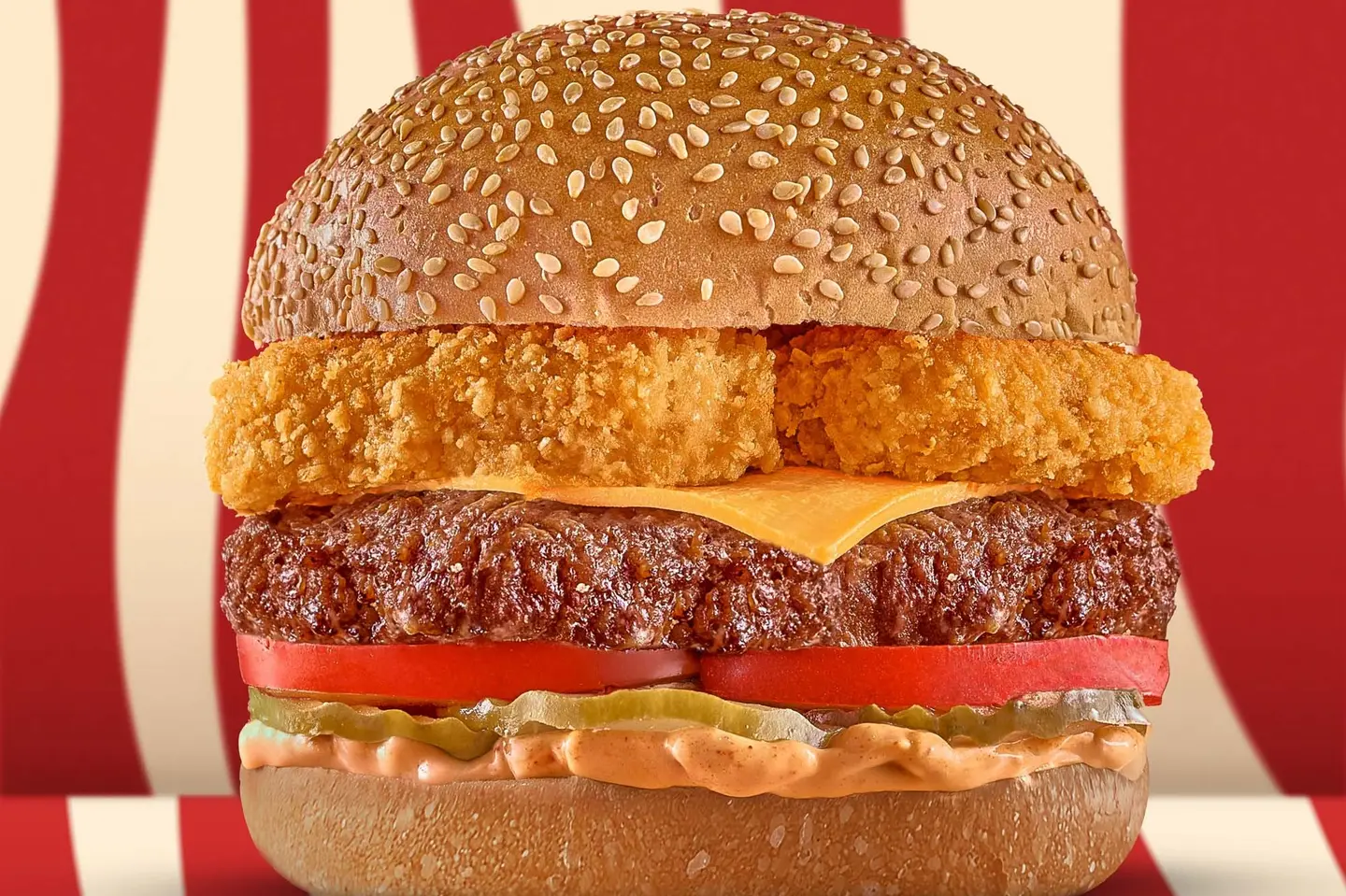 Nacho Cheese Burger