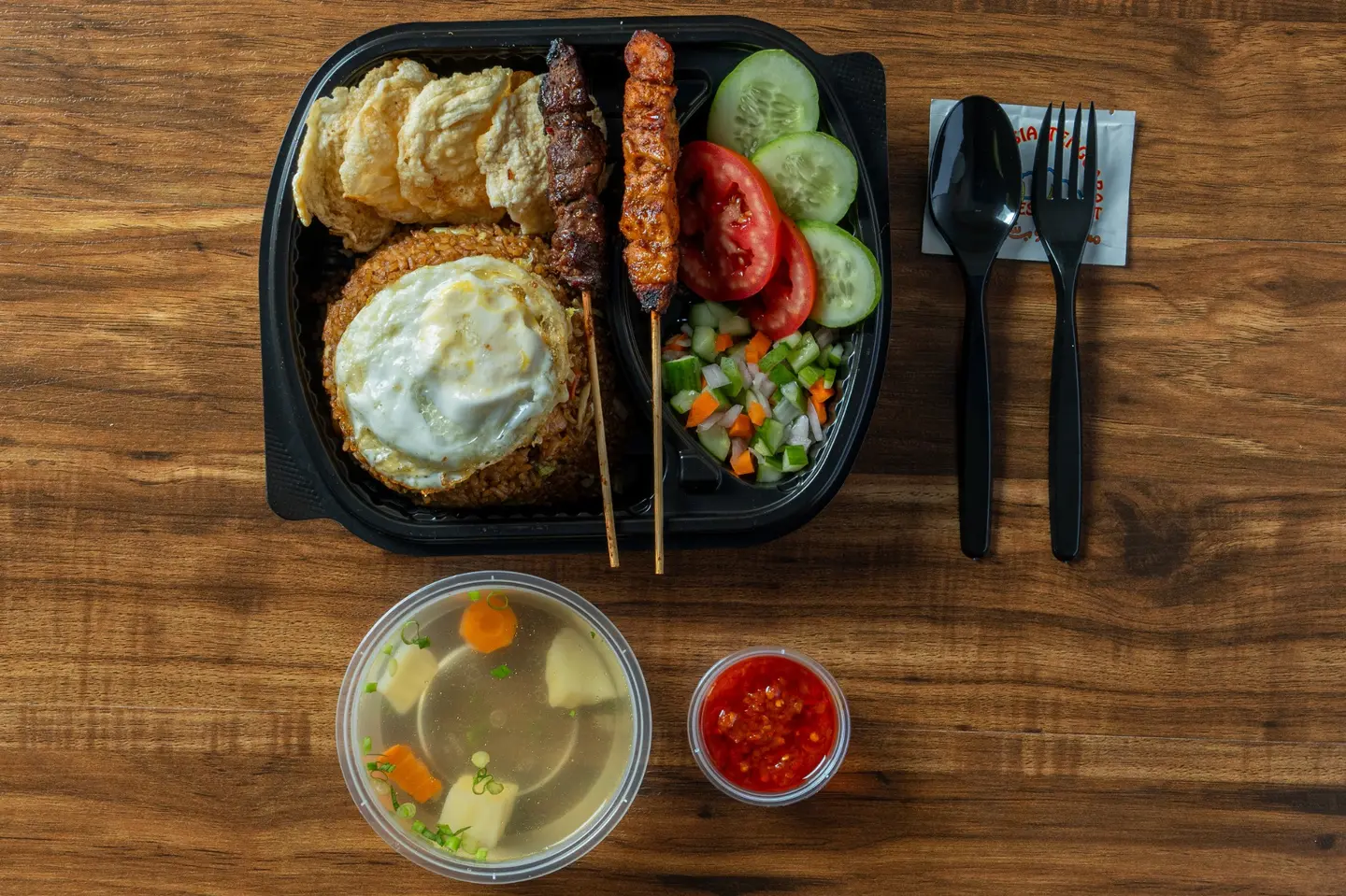 وجبة أرز ممقلي بالروبيان