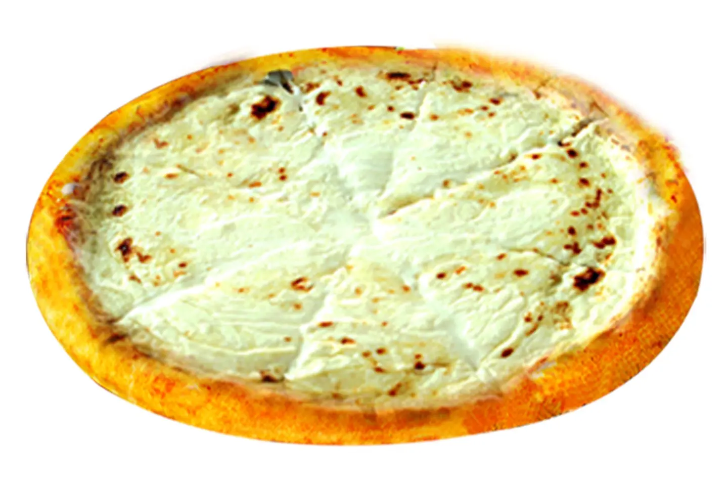 بيتزا جبنه سائلة