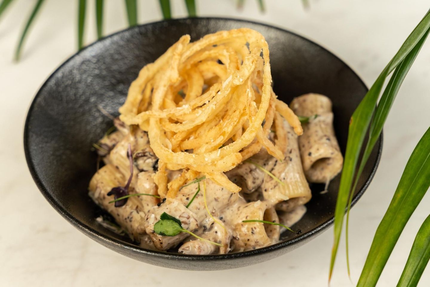 Truffle Rigatoni And Mushroom