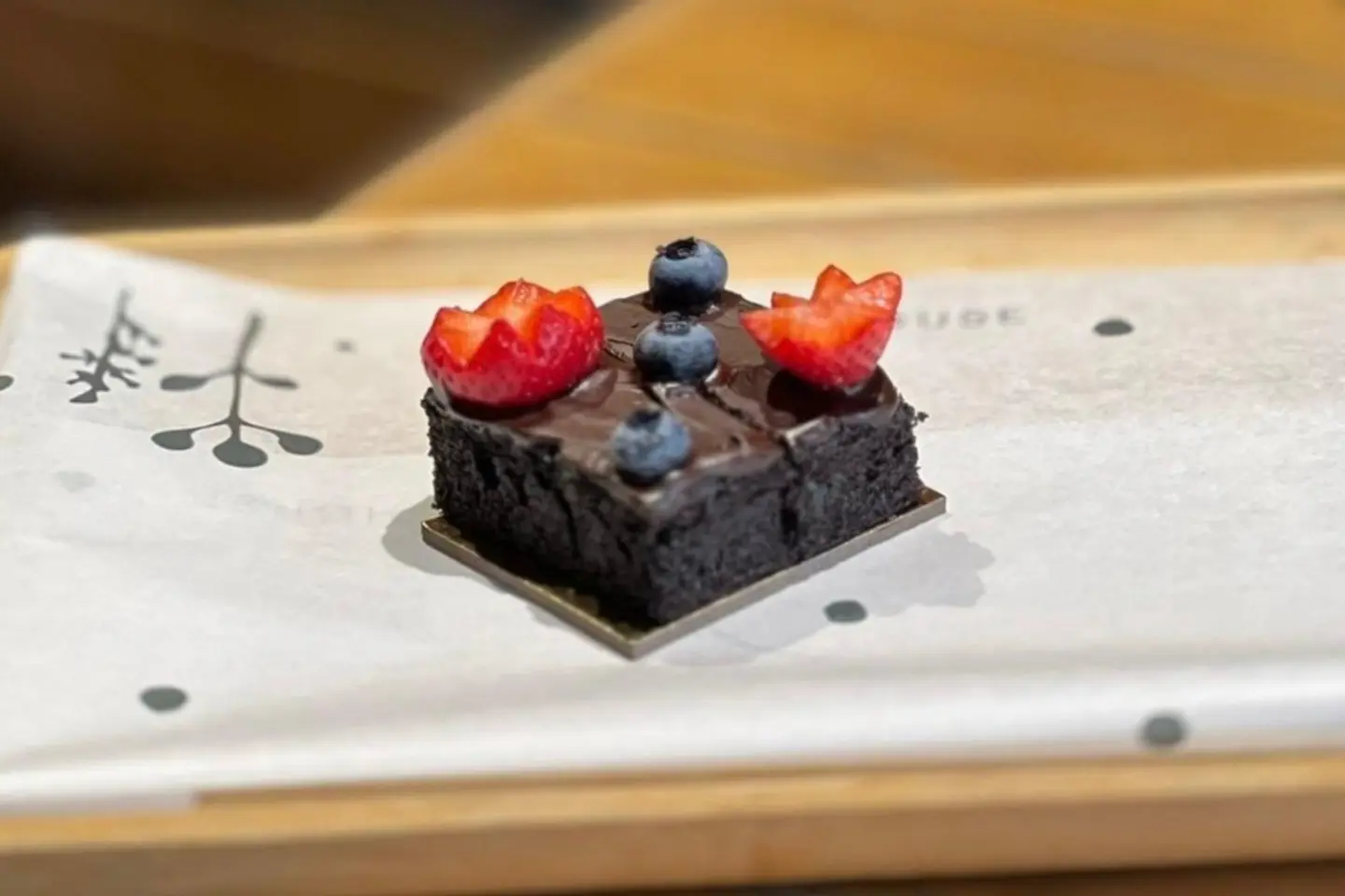 Vegan Dark Chocolate Cake