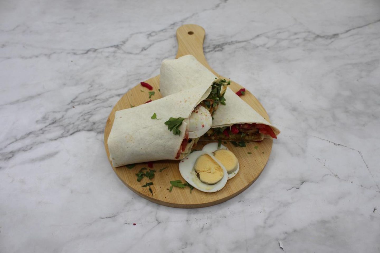 Saroukh Falafel With Eggs