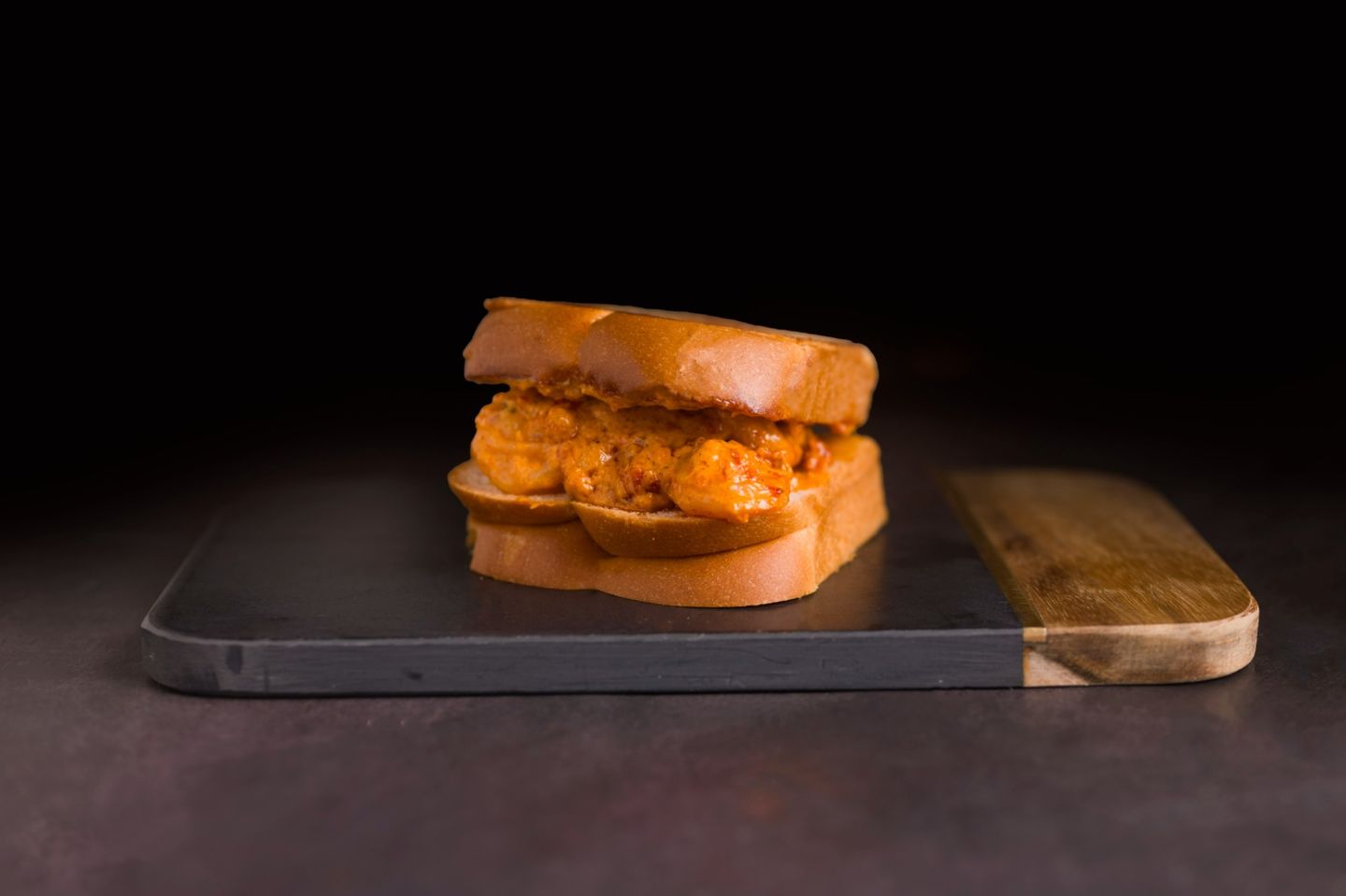 Brioche Creemy Shrimp Meal
