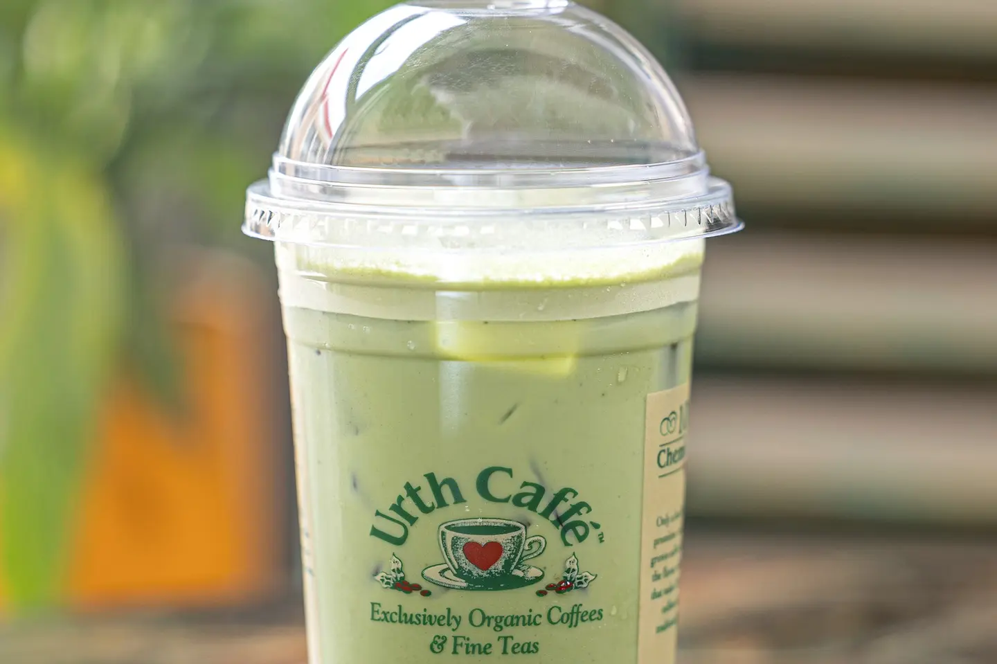 ماتشا لاتيه ثلج مكعبات