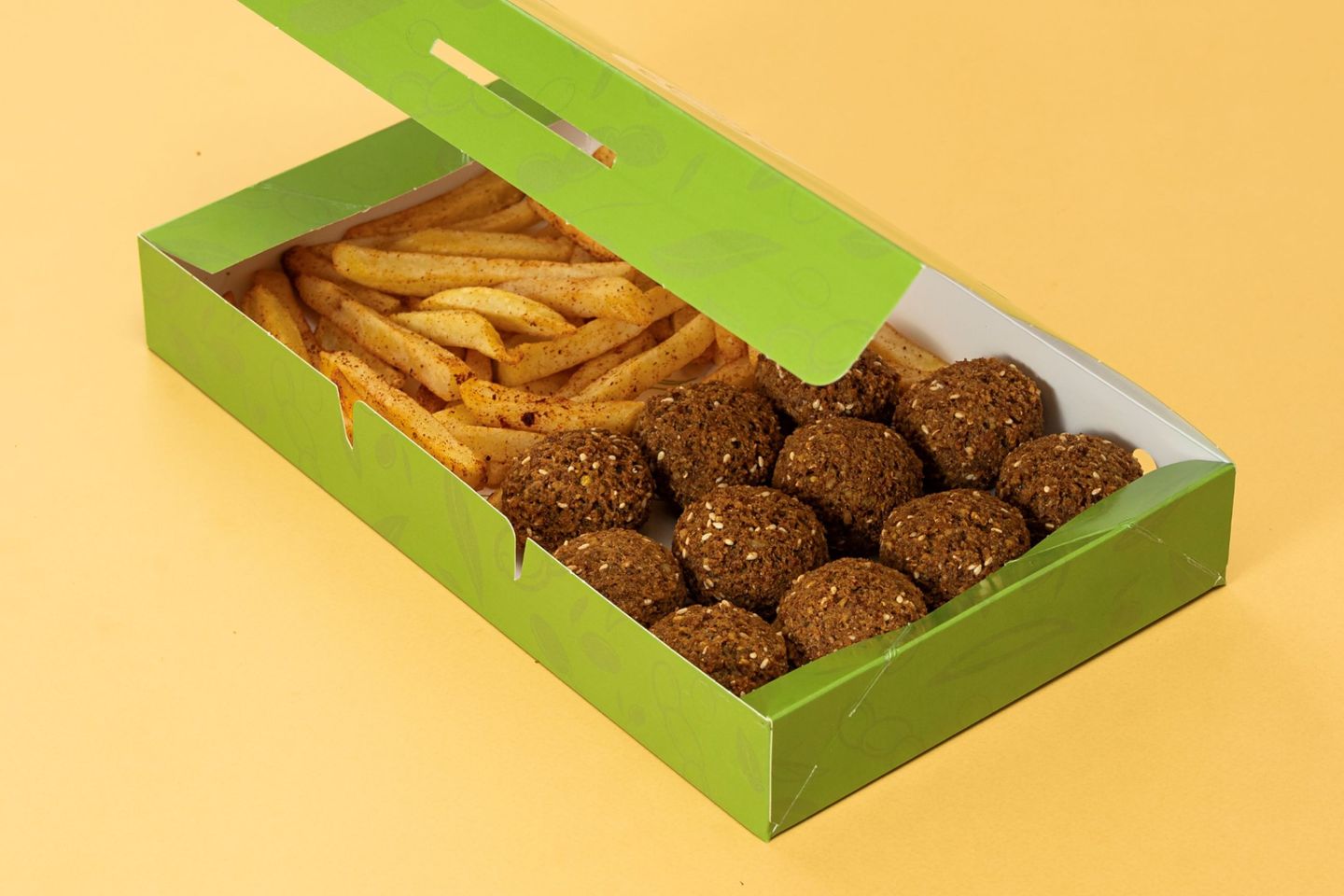 Falafel With French Fries