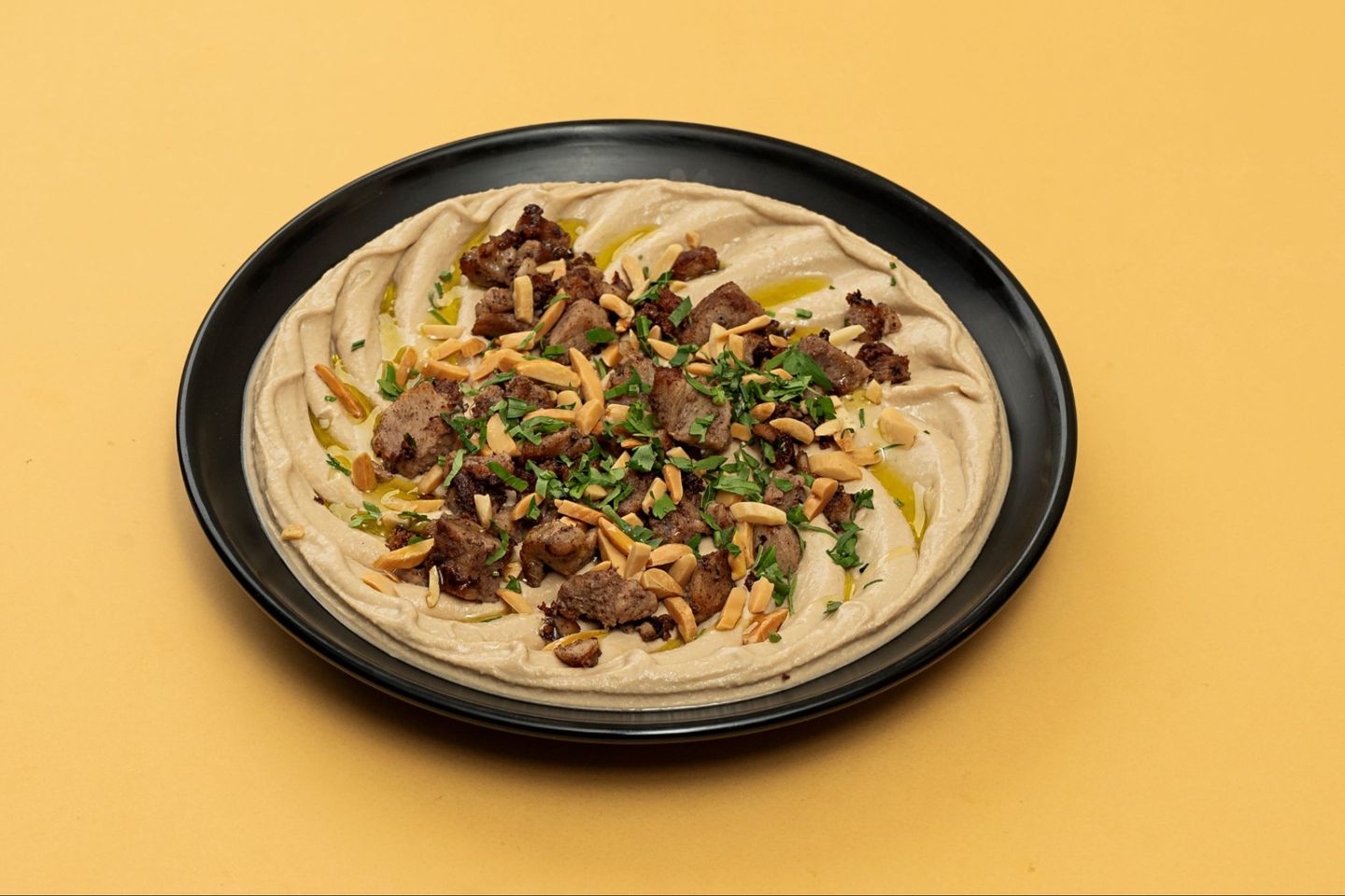 Hummus With Meat
