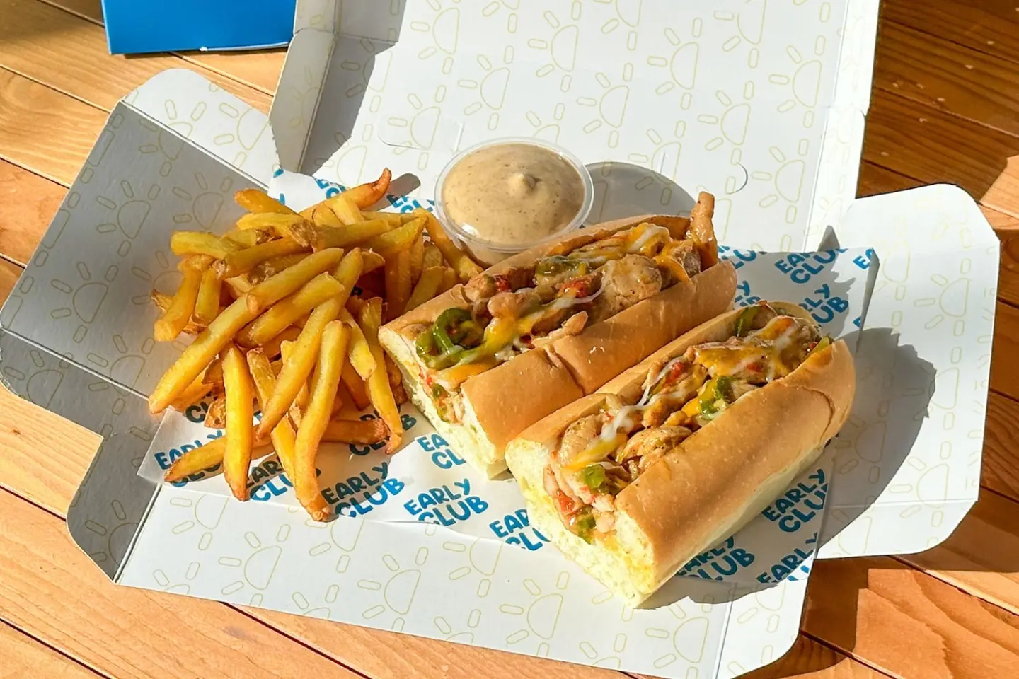 Mexican  Chicken Sandwich With Fries