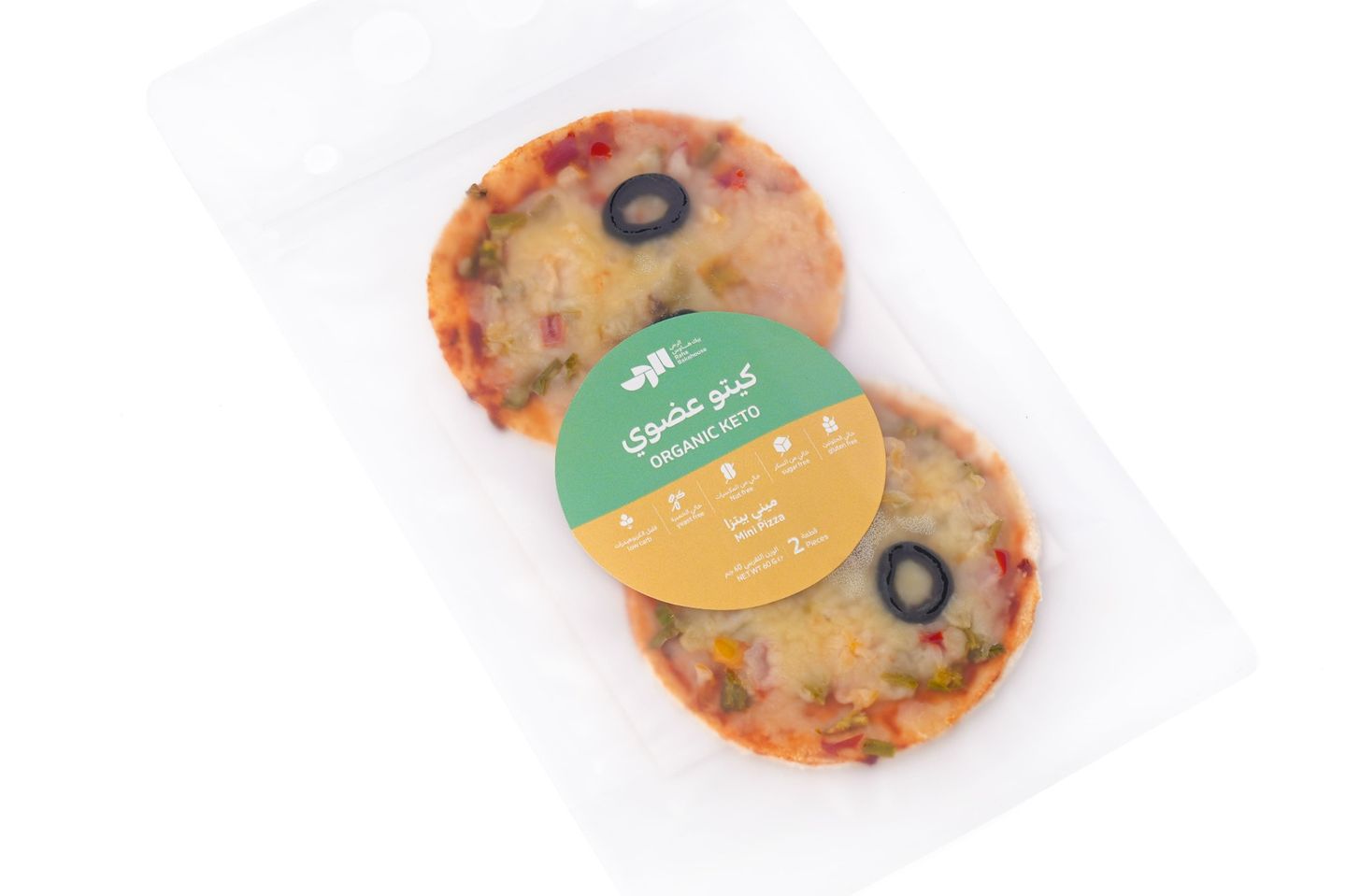 Organic Keto Mini Pizza 2pcs 60g