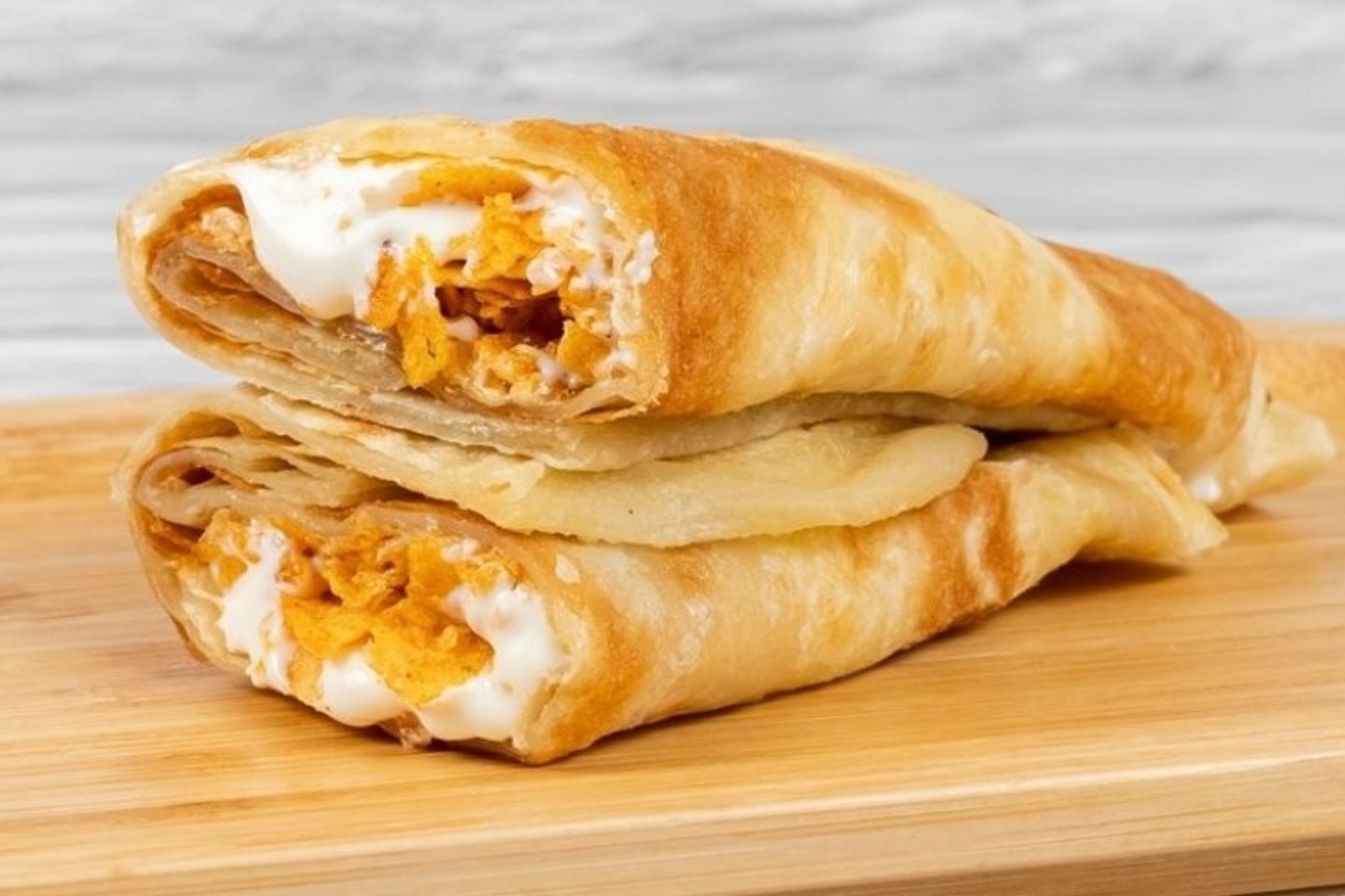 Cheese Chapati With Omani Potatoes