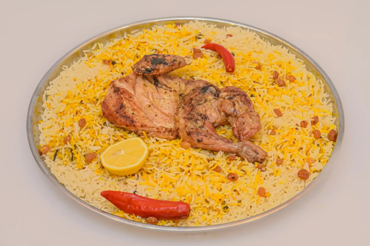 Half Madbi Chicken With Shabi Rice