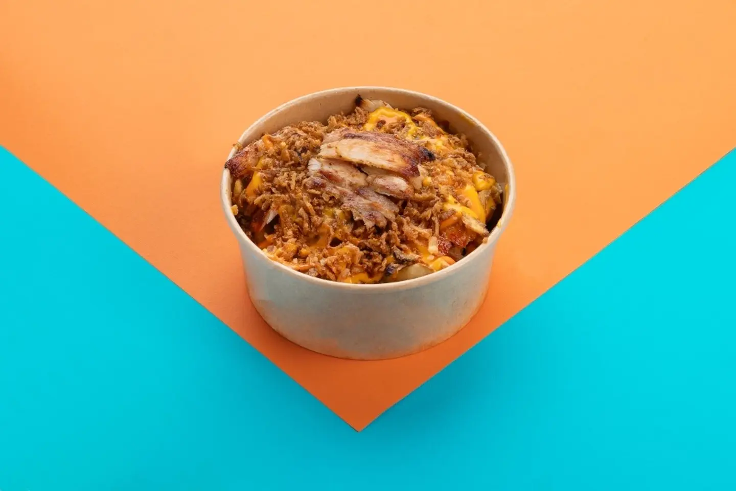 بطاطس بالجبن والدجاج