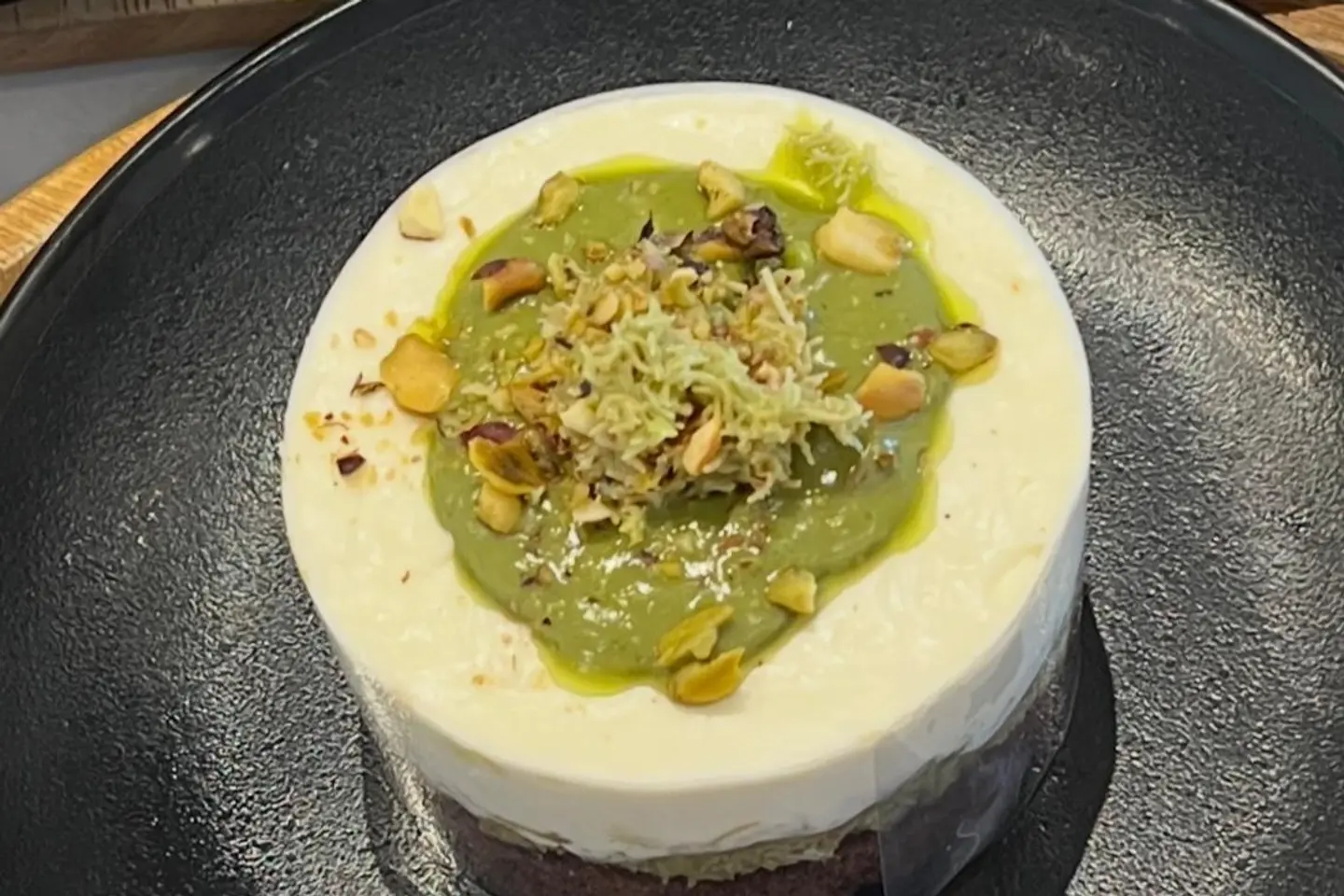 Kunafah Chocolate Cake