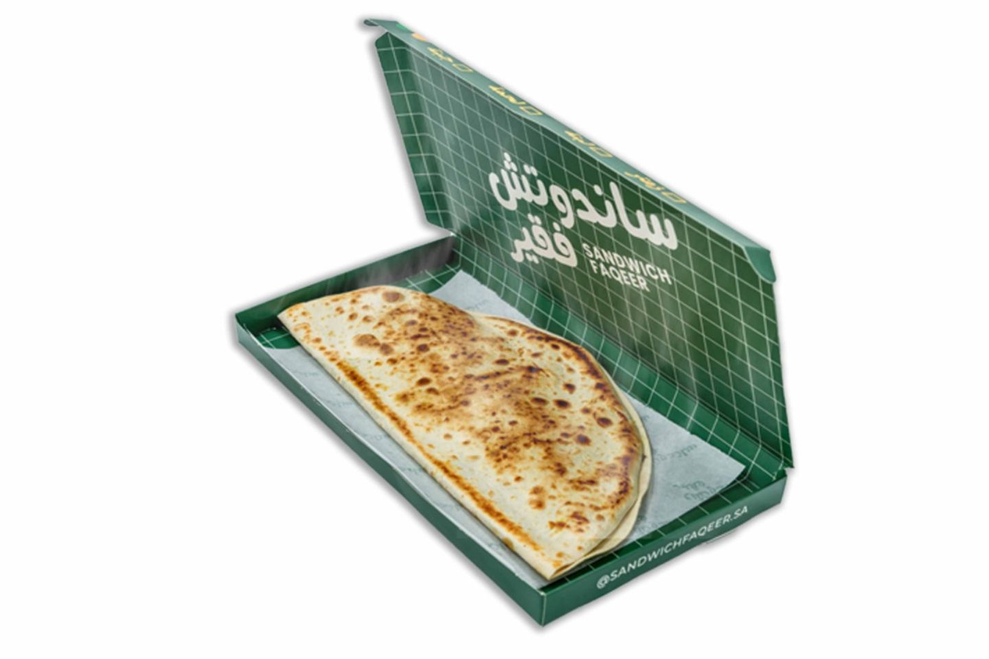 منقوشة جبن بالزعتر
