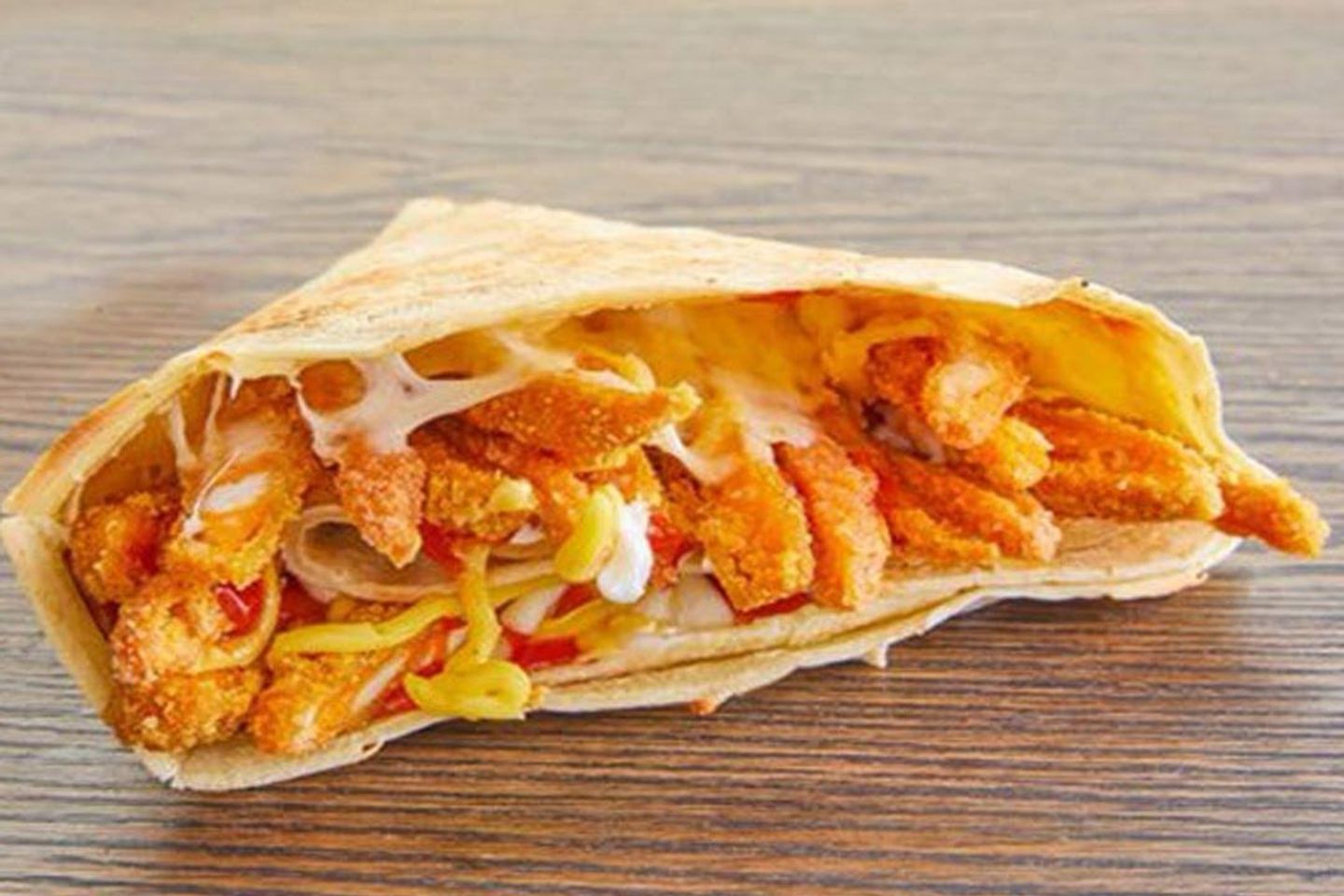 Chicken Strips Crepe - Sandwich