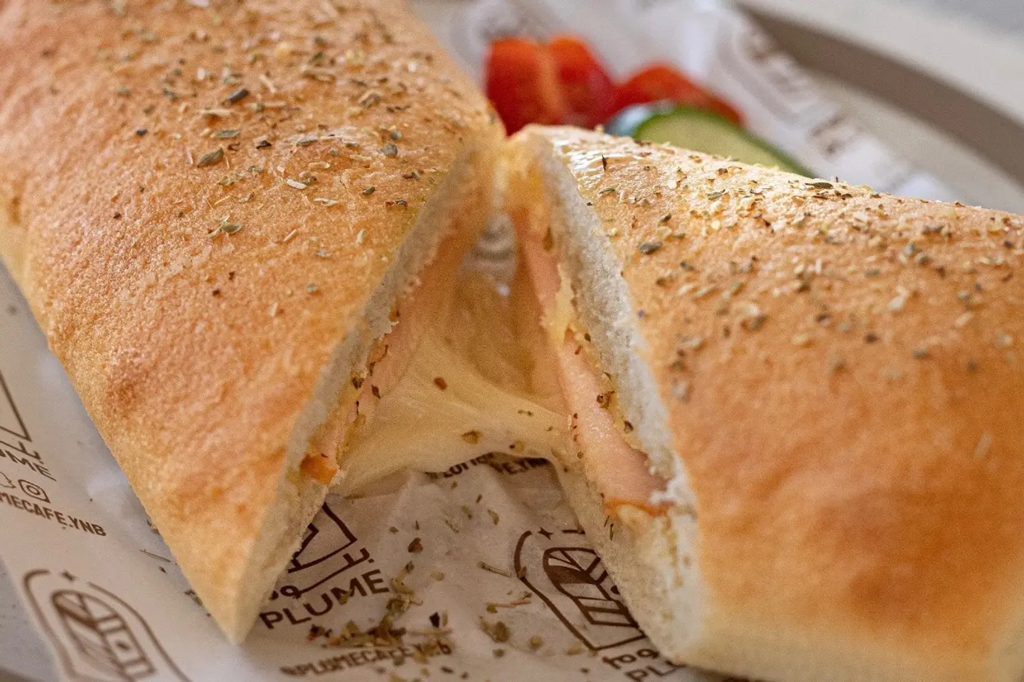 ساندوتش ثلاث اجبان