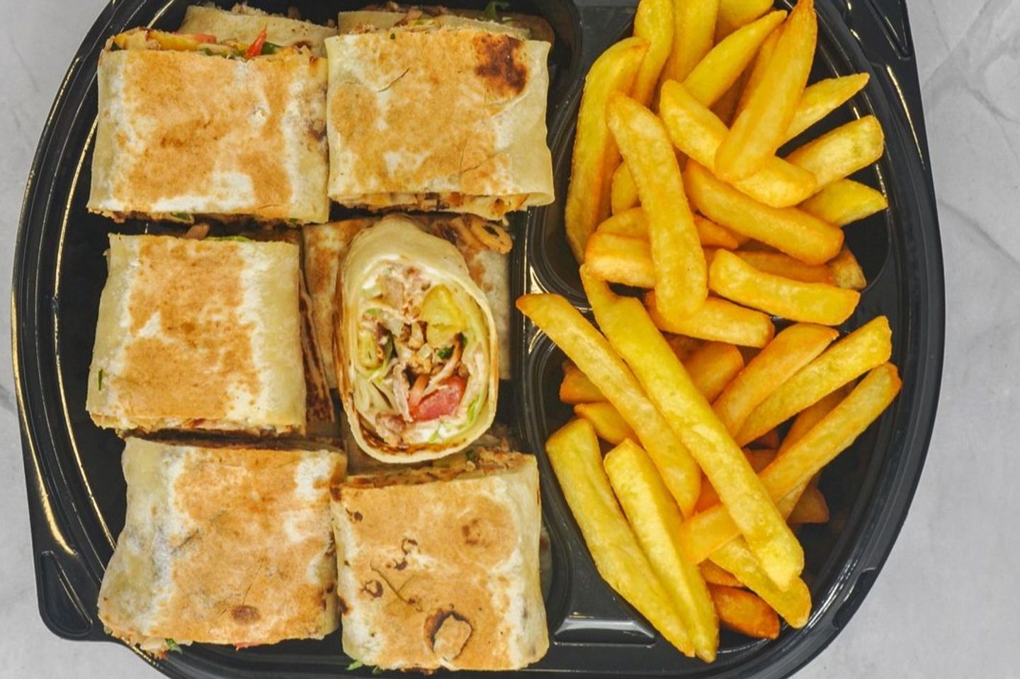 شاورما عربي وسط