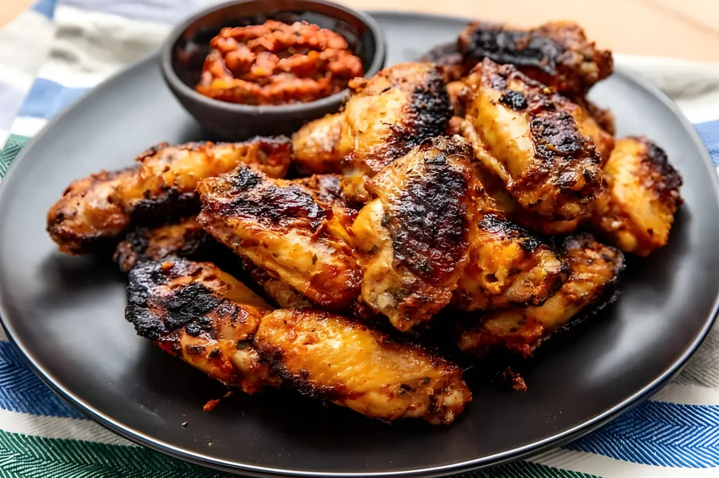 ريشه دجاج واحد سيخ