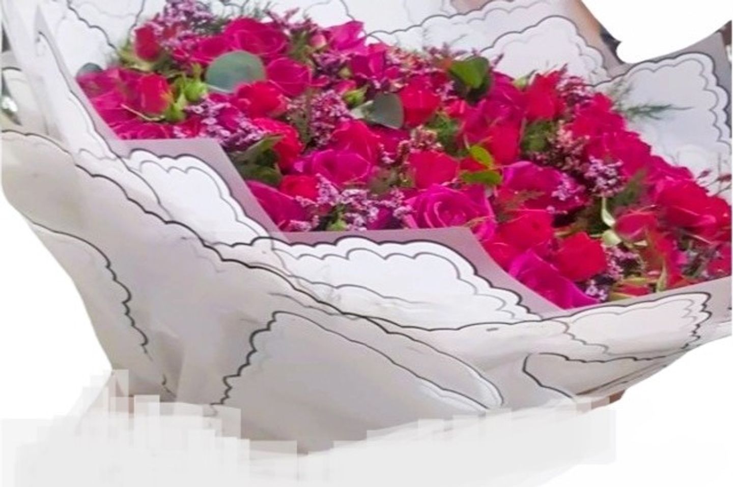 باقة ورد مشكل 95
